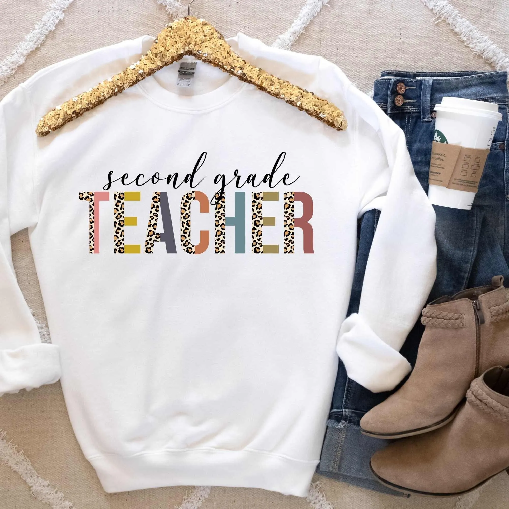 2nd Grade Teacher Shirt, Great for New Teacher, Teacher Teams & Appreciation Gifts