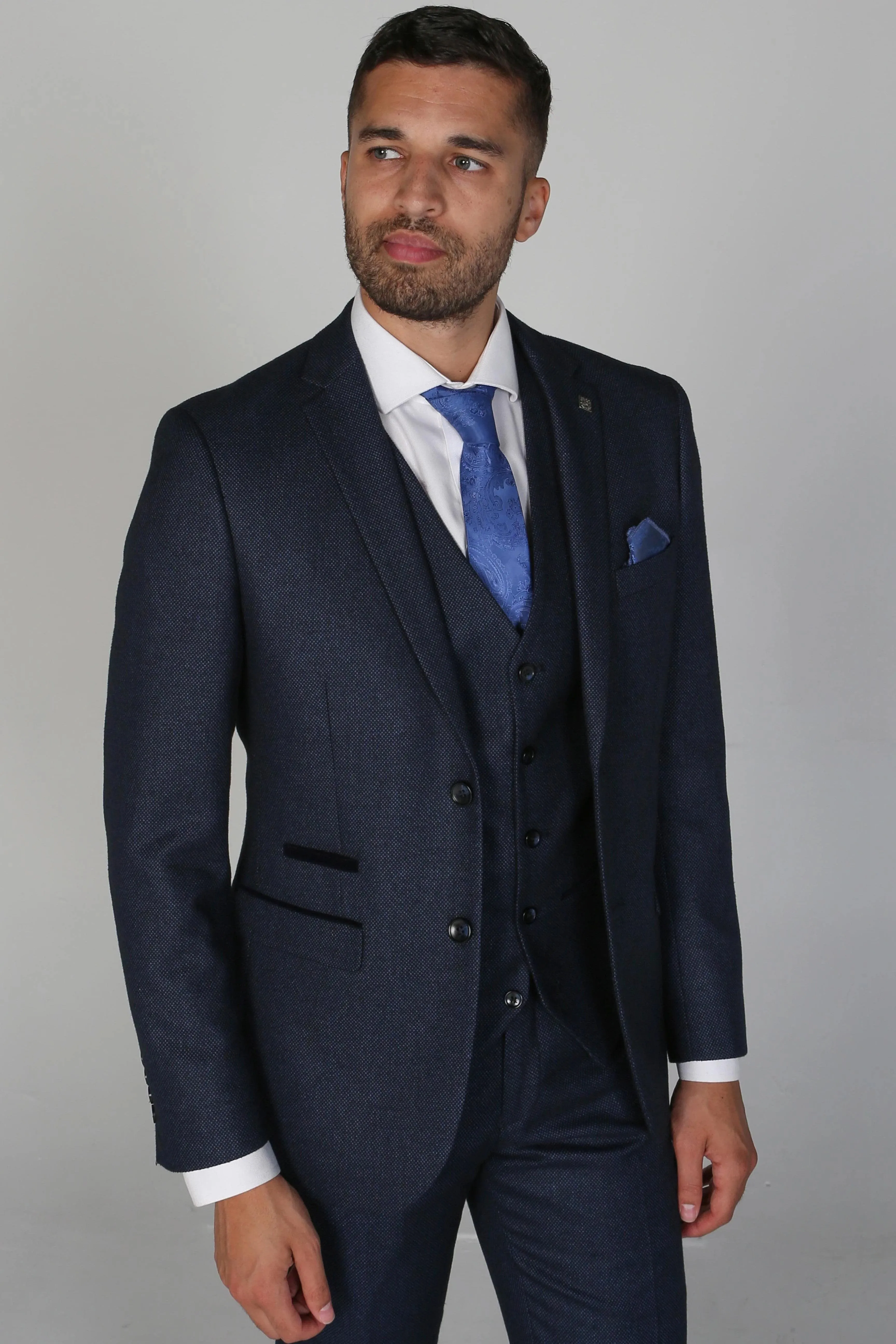 Arthur Navy Men's Three Piece Suit