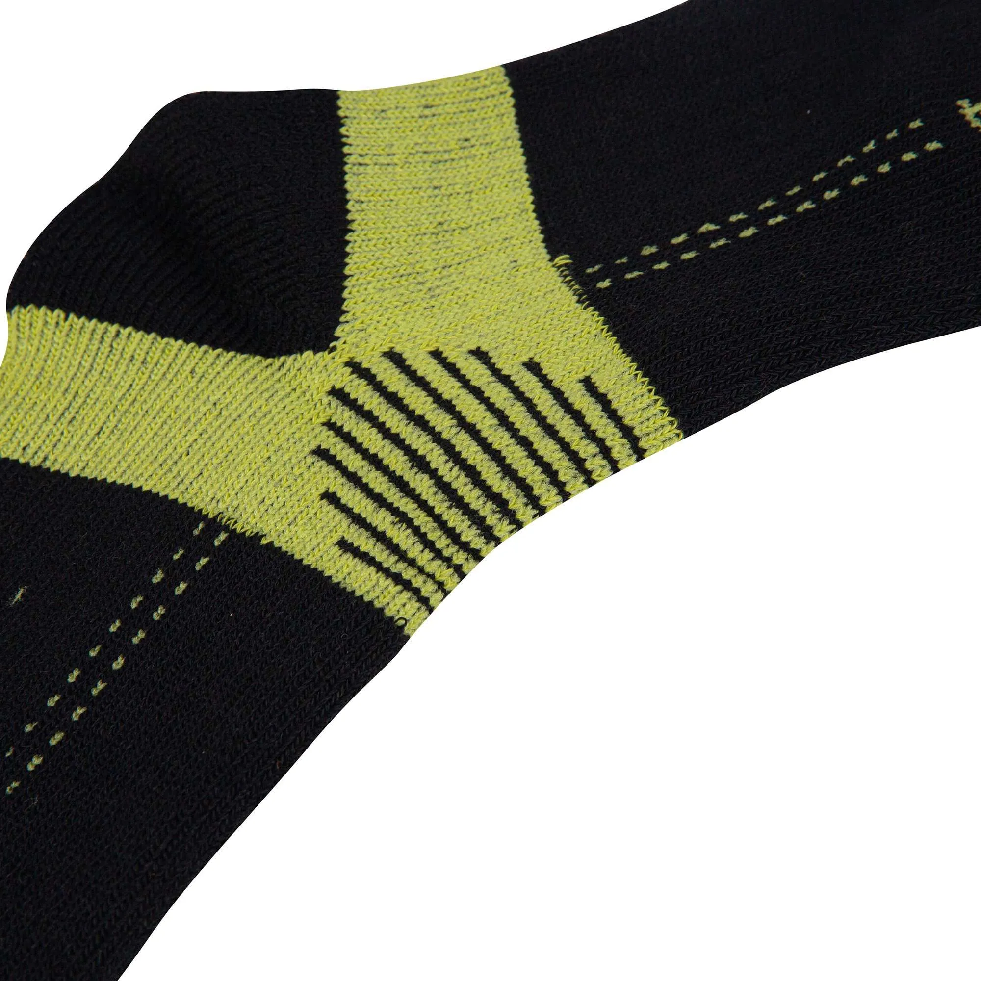 AT3819 Xpert Lo Sock - Black / Lime