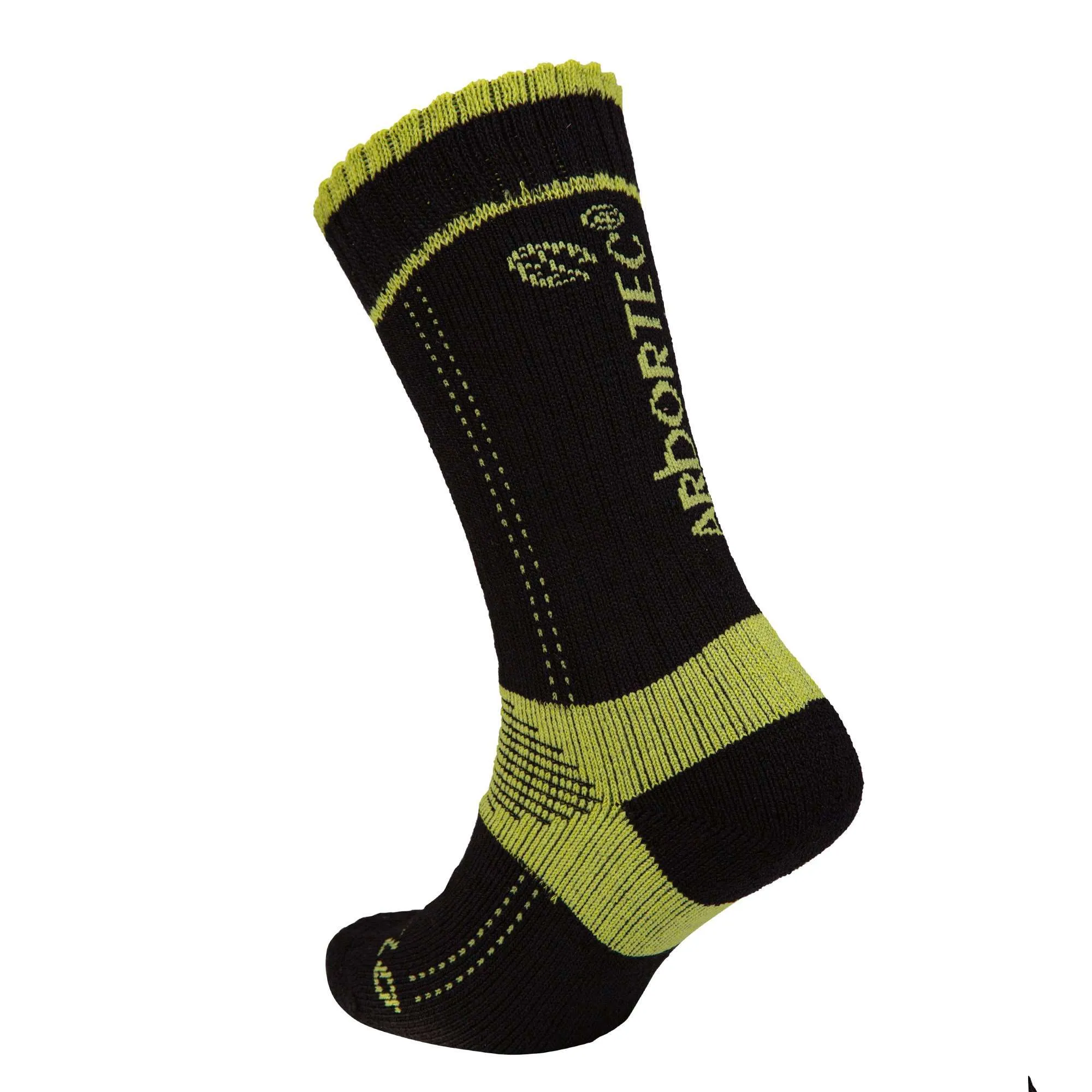 AT3819 Xpert Lo Sock - Black / Lime