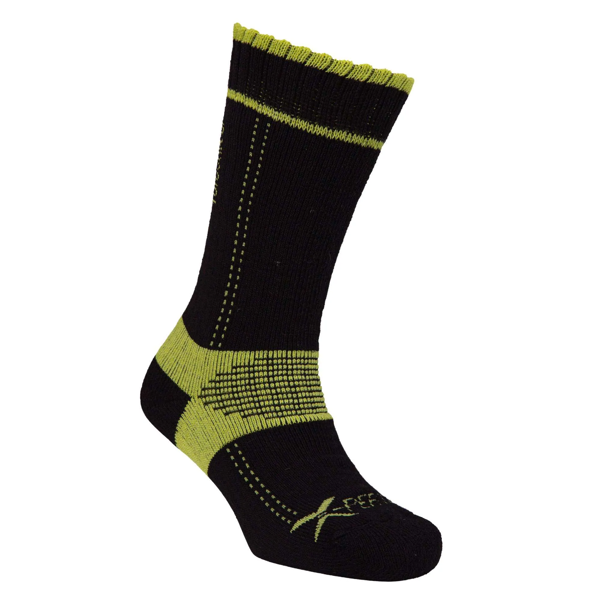 AT3819 Xpert Lo Sock - Black / Lime