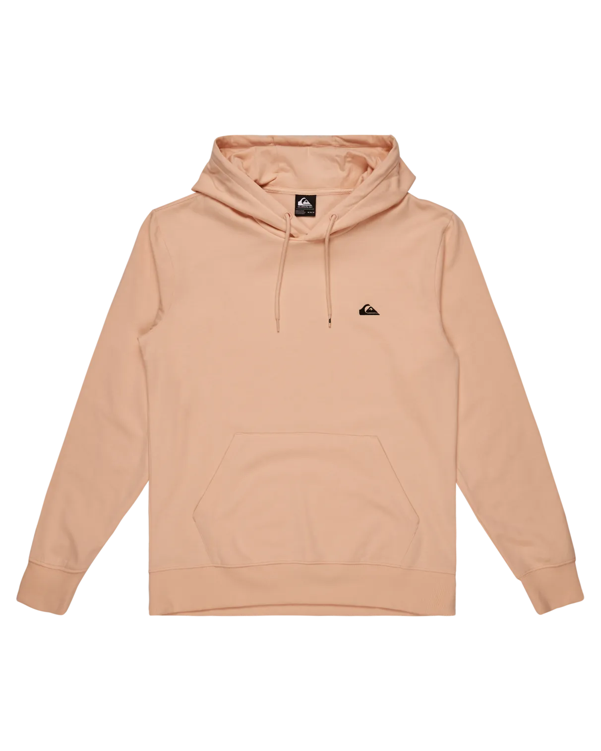 Basic Hoodie in Peach Parfait