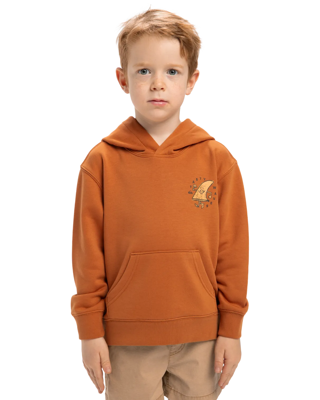 Boys Rainmaker Hoodie in Bran