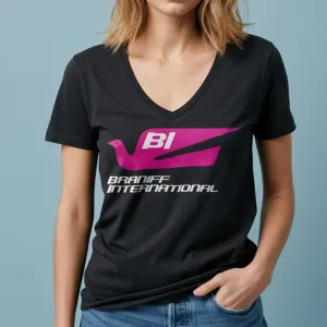 Braniff - Women's V-Neck T-Shirt