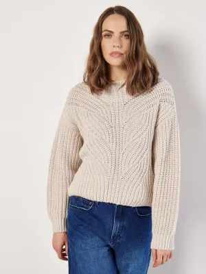 CHUNKY CABLE SWEATER