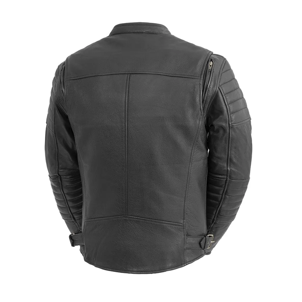 Commuter Men's Motorcycle Leather Jacket