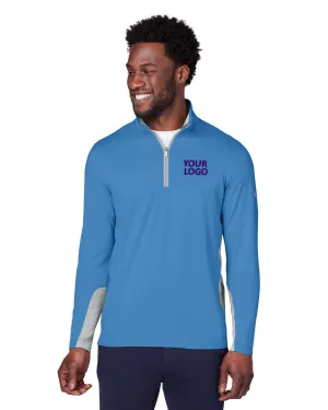 Custom Puma Men's Gamer Golf Quarter-Zip, Bright Cobalt