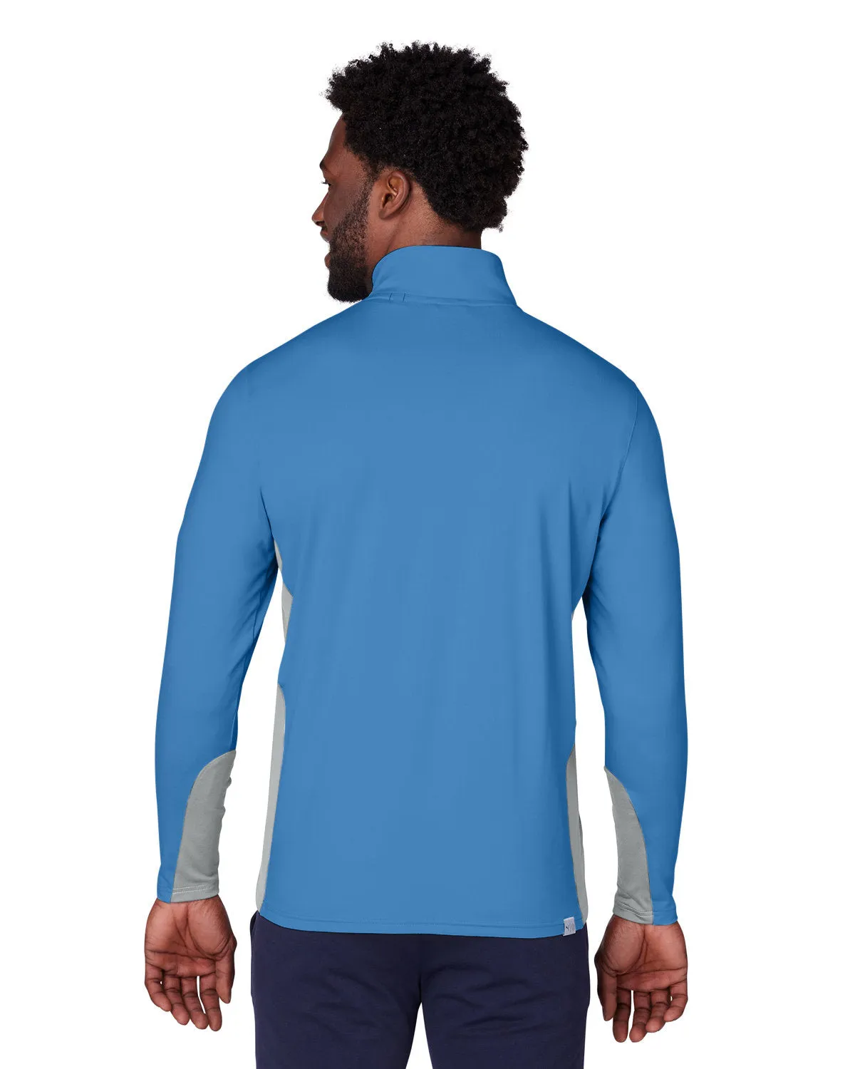 Custom Puma Men's Gamer Golf Quarter-Zip, Bright Cobalt