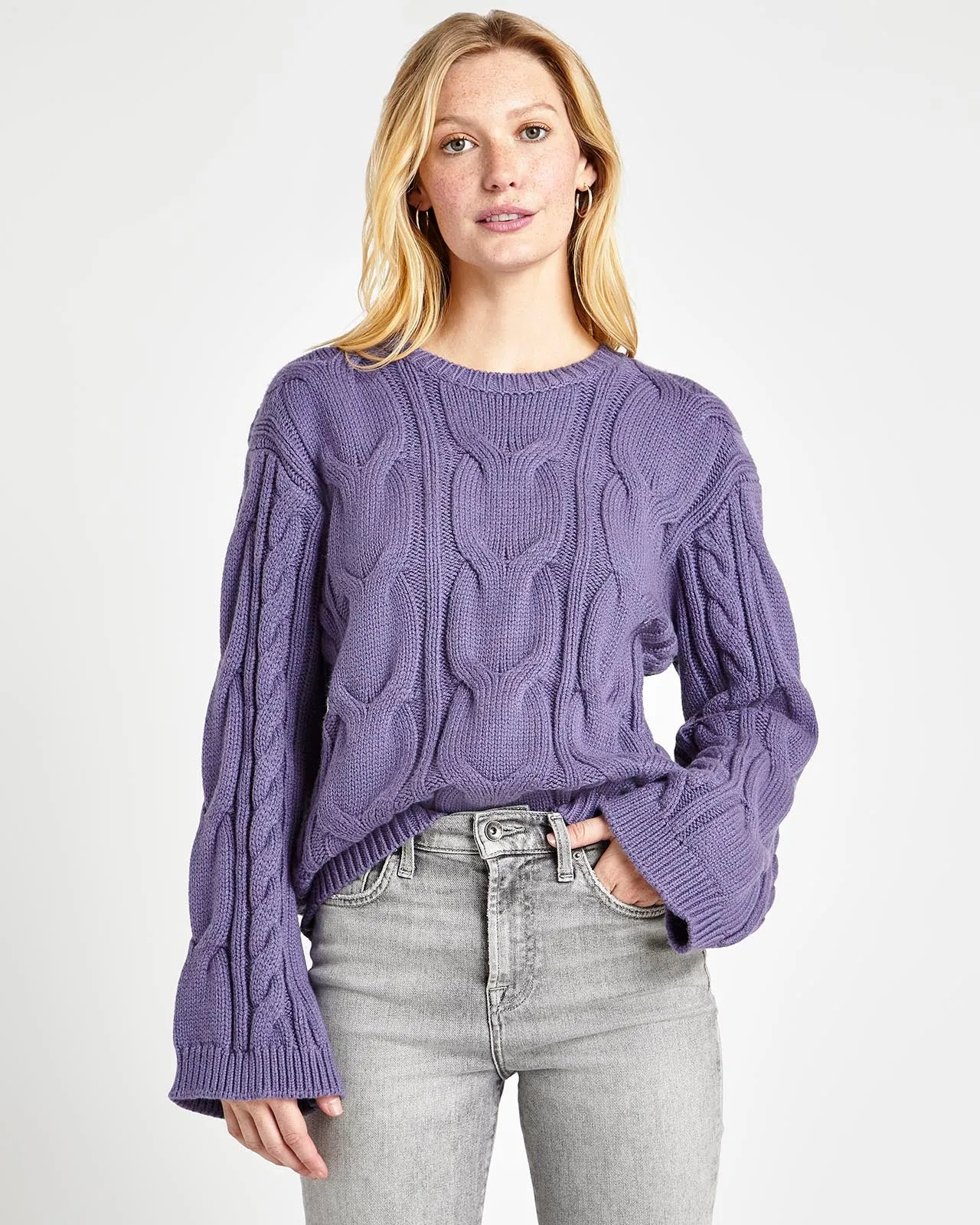 Esra Cable Sweater