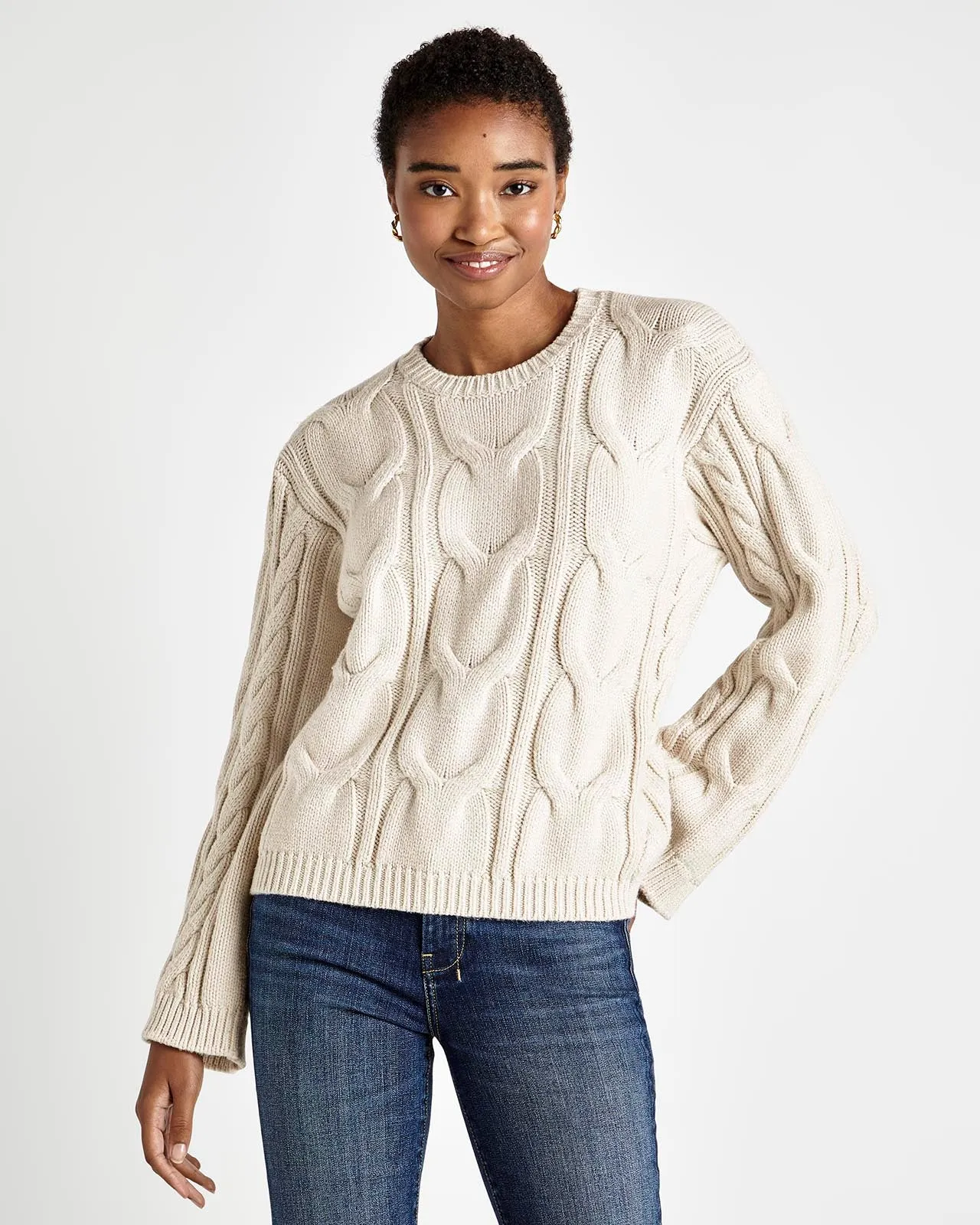 Esra Cable Sweater