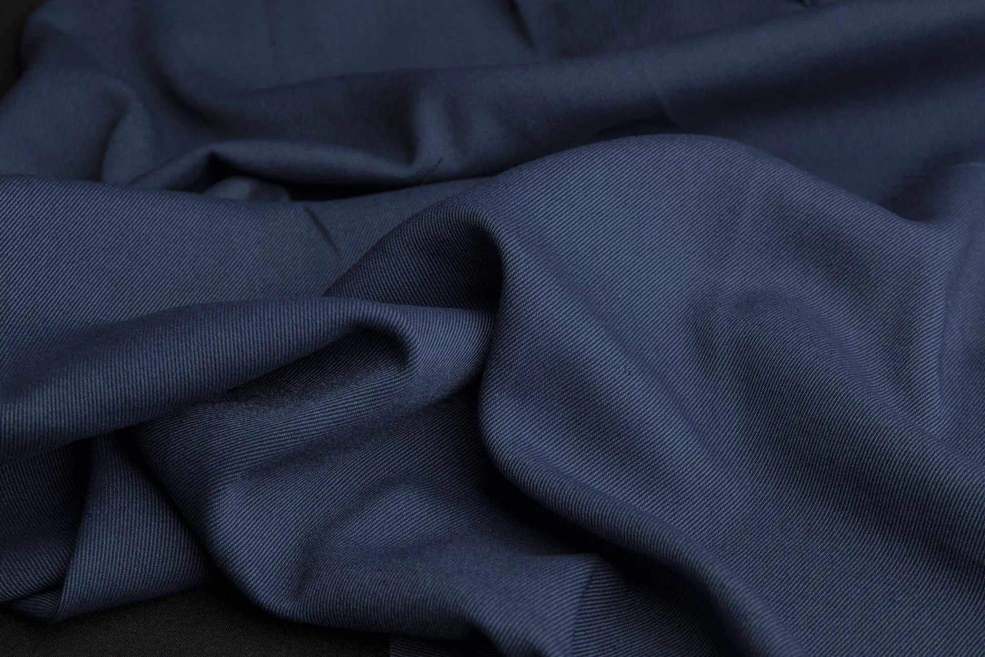 Formal Twill for Suits - TORDERA - Blue