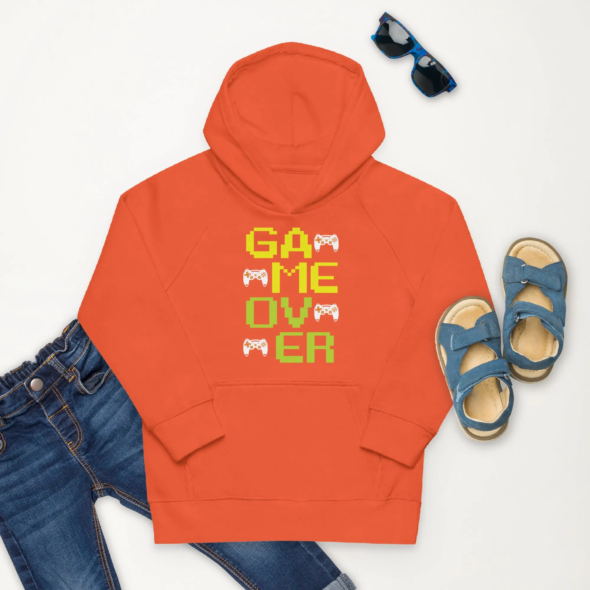 Game Over - Kids eco hoodie