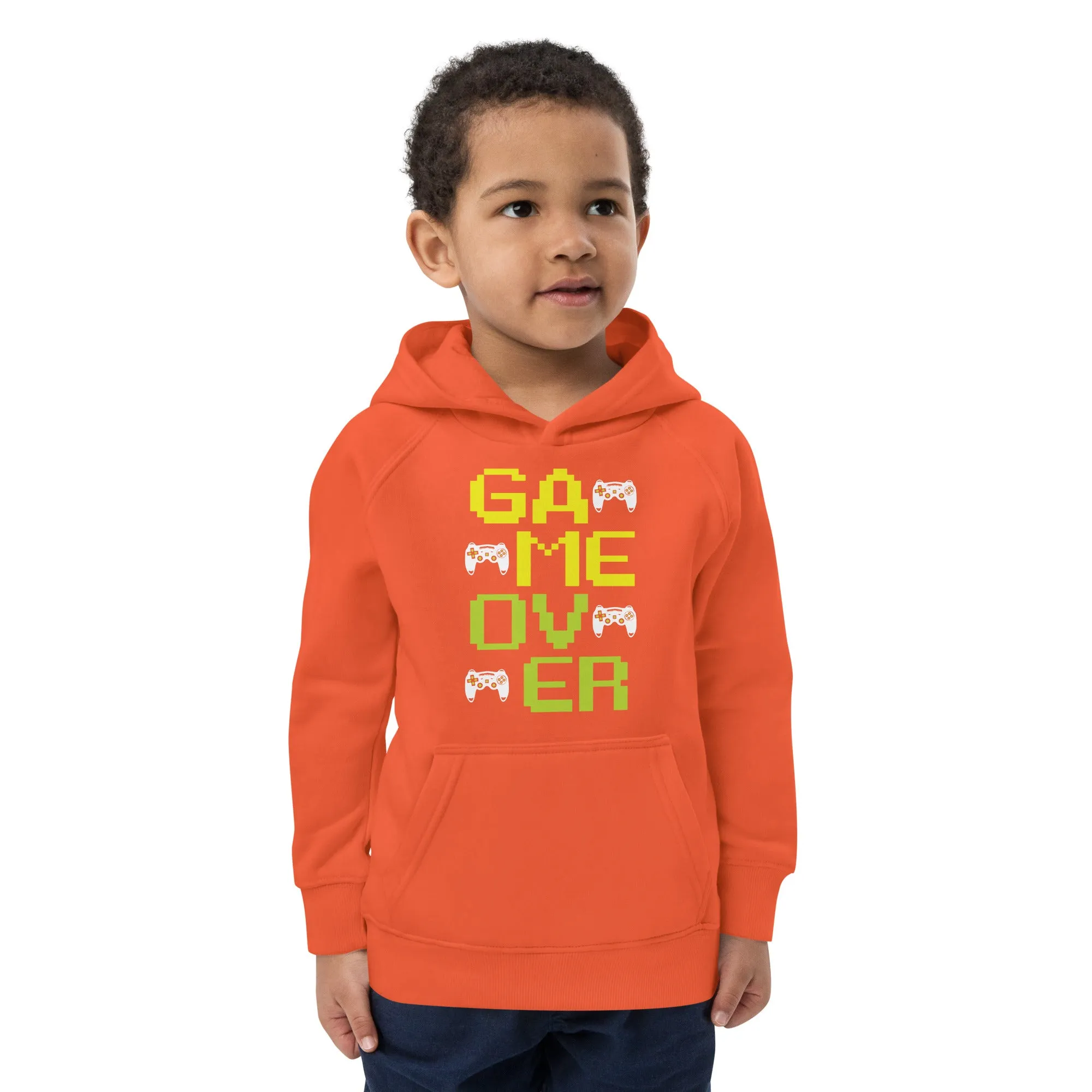 Game Over - Kids eco hoodie