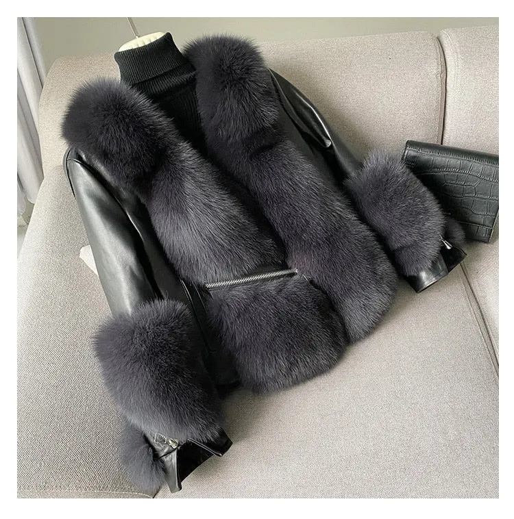 High Quqlity  Fur Coat