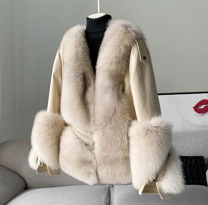 High Quqlity  Fur Coat