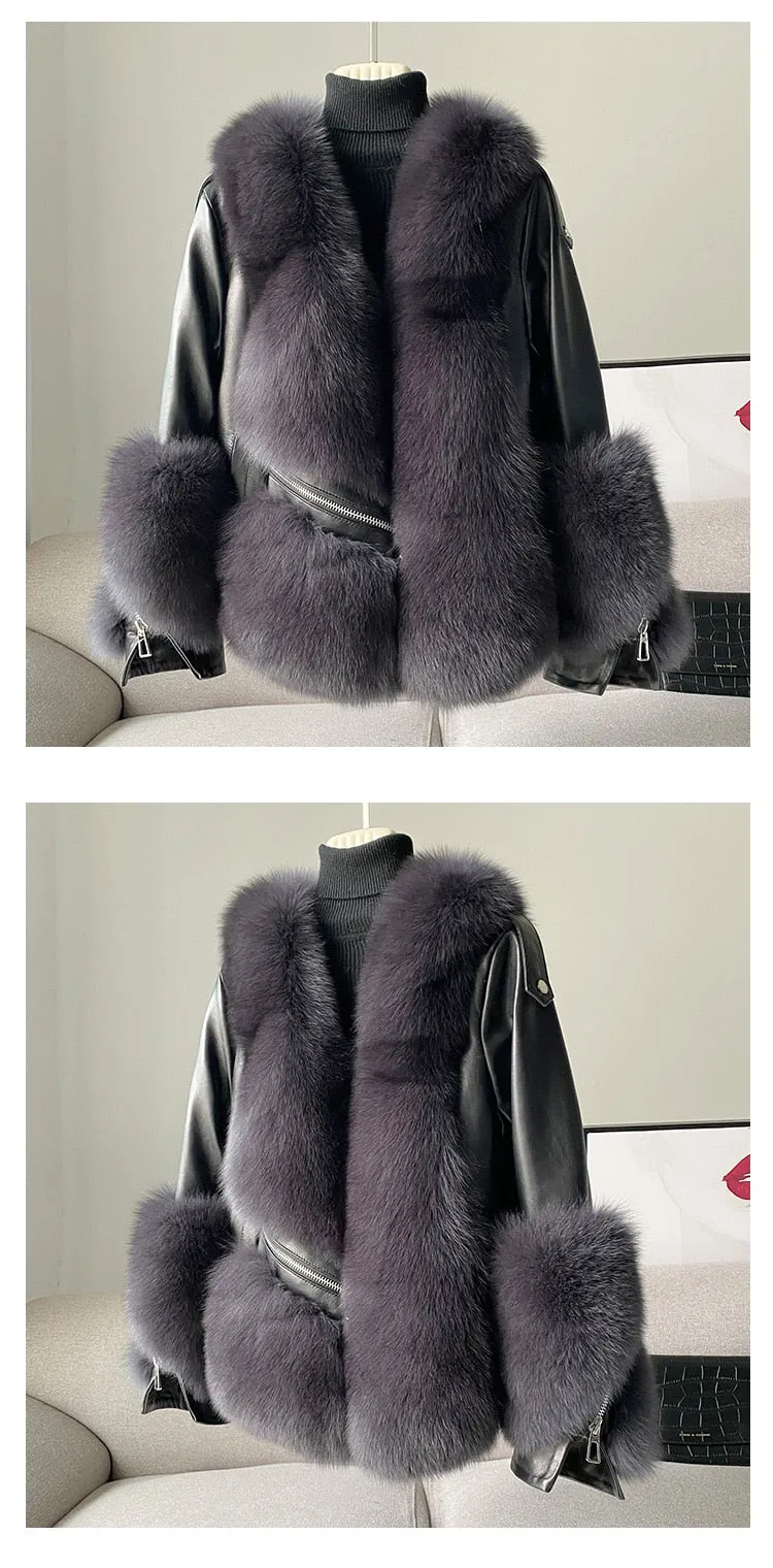 High Quqlity  Fur Coat