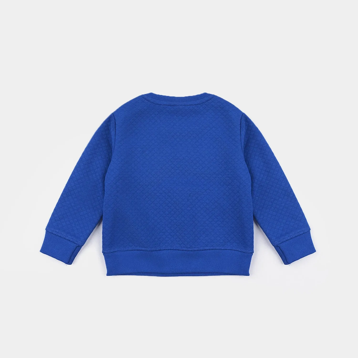 Infant Boys Quilted Sweatshirt Champ- Blue