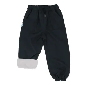 Jan & Jul Black Fleece Lined Rain Pants