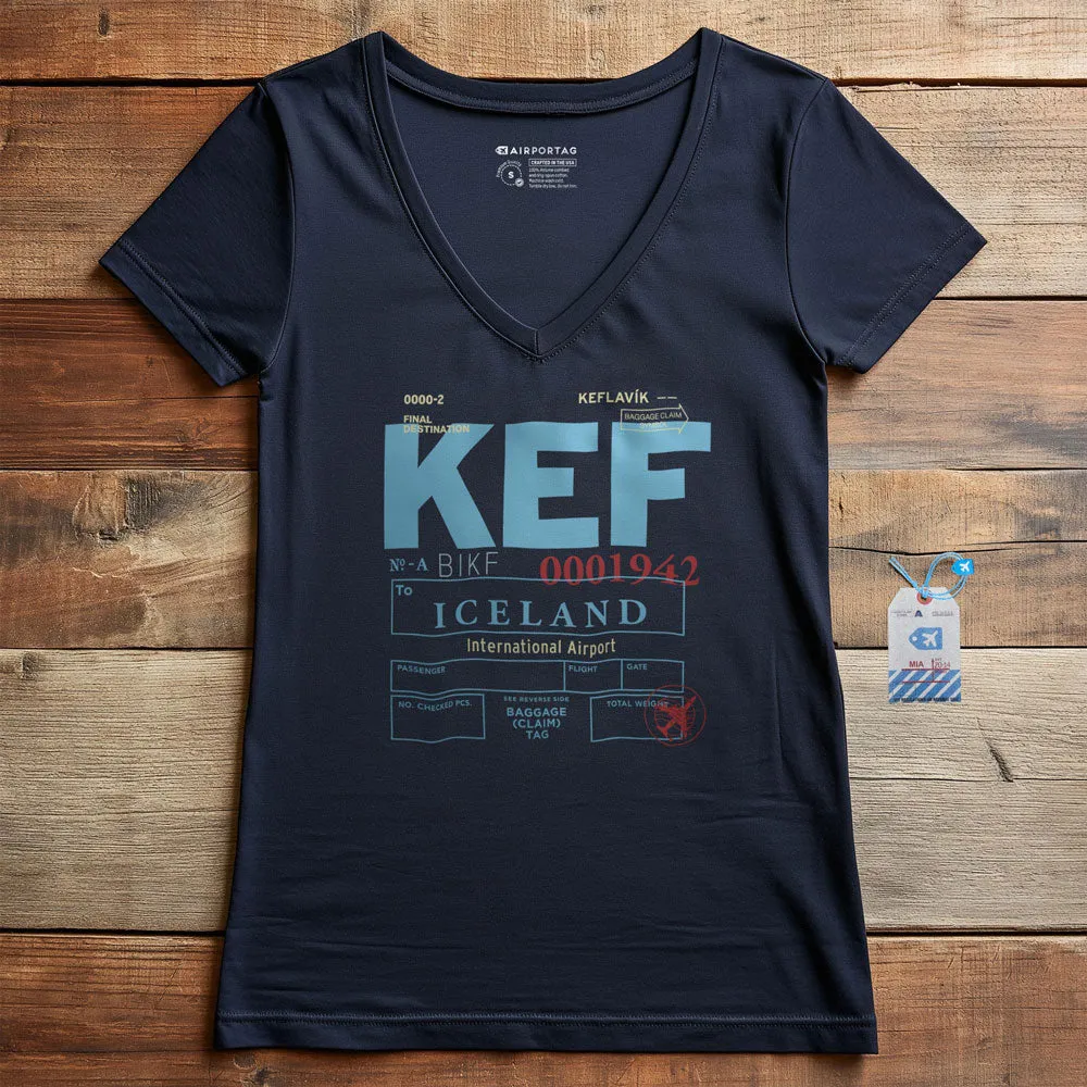 KEF - Women's V-Neck T-Shirt