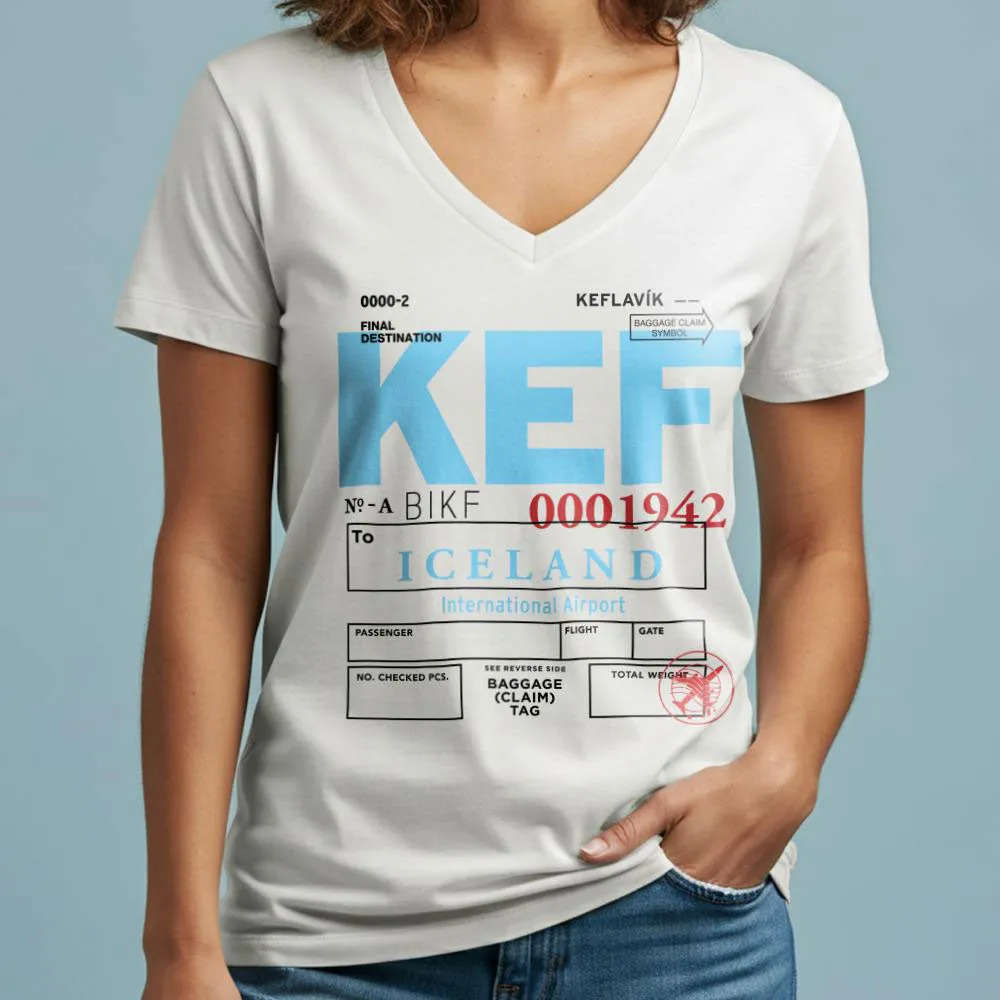 KEF - Women's V-Neck T-Shirt