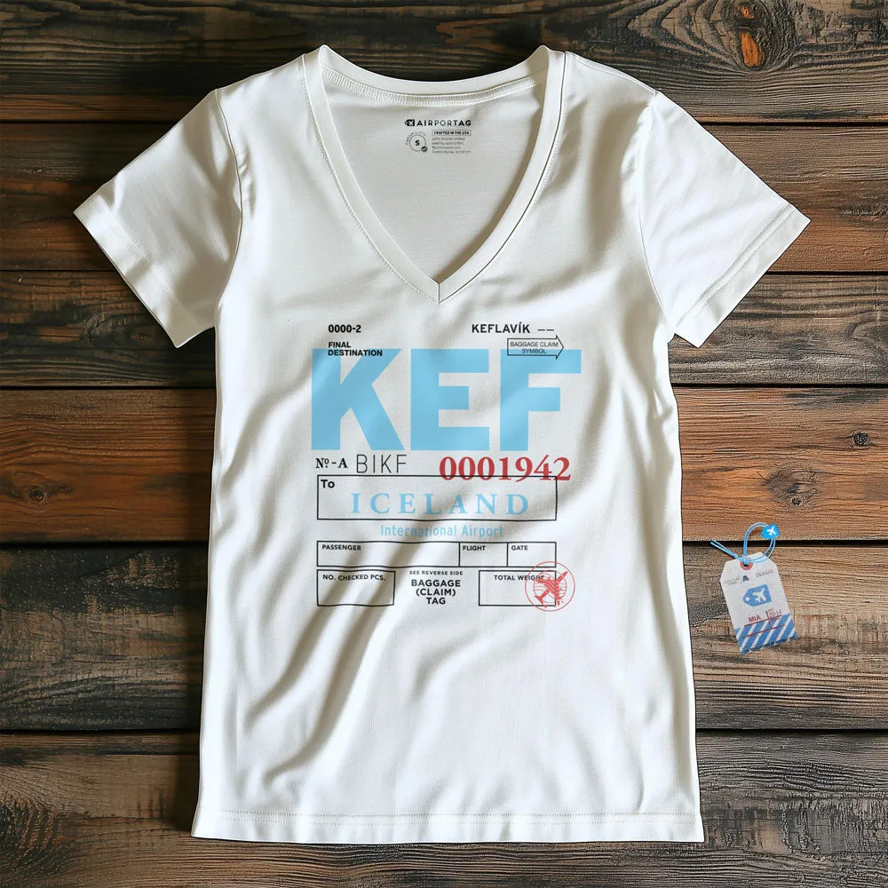 KEF - Women's V-Neck T-Shirt