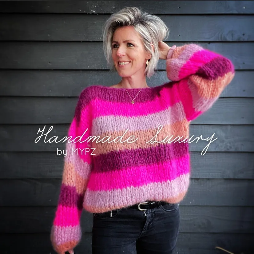 Knitting Kit – MYPZ Basic Chunky Pullover Lauren No15 – Beginner (ENG-NL)