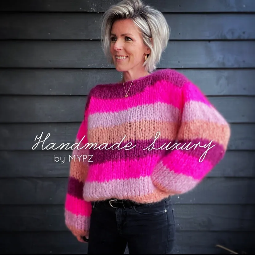 Knitting Kit – MYPZ Basic Chunky Pullover Lauren No15 – Beginner (ENG-NL)