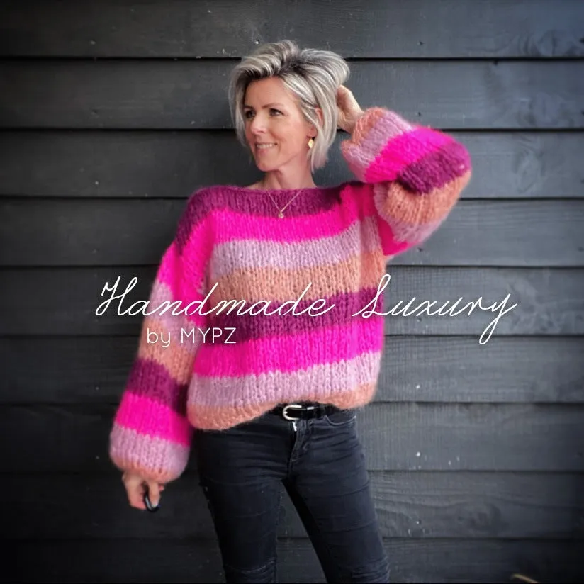 Knitting Kit – MYPZ Basic Chunky Pullover Lauren No15 – Beginner (ENG-NL)