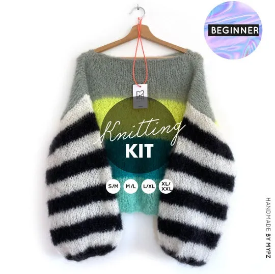 Knitting Kit – MYPZ Basic Light Mohair Pullover Kim no10 (ENG-NL-DE)