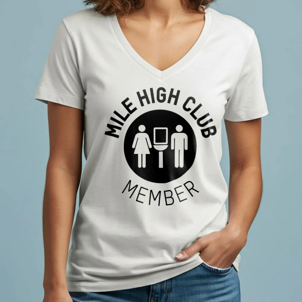 Mile High Club - Women's V-Neck T-Shirt