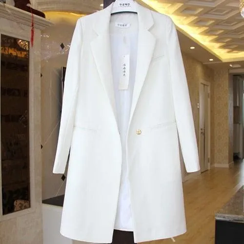 Miss Presidential - Women's Long Coat Blazer