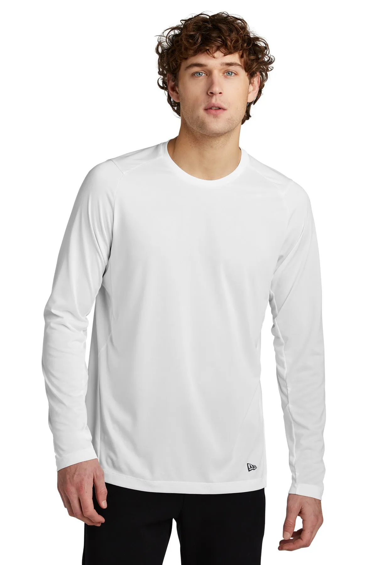 New Era Series Performance Long Sleeve Crew Tee. NEA201