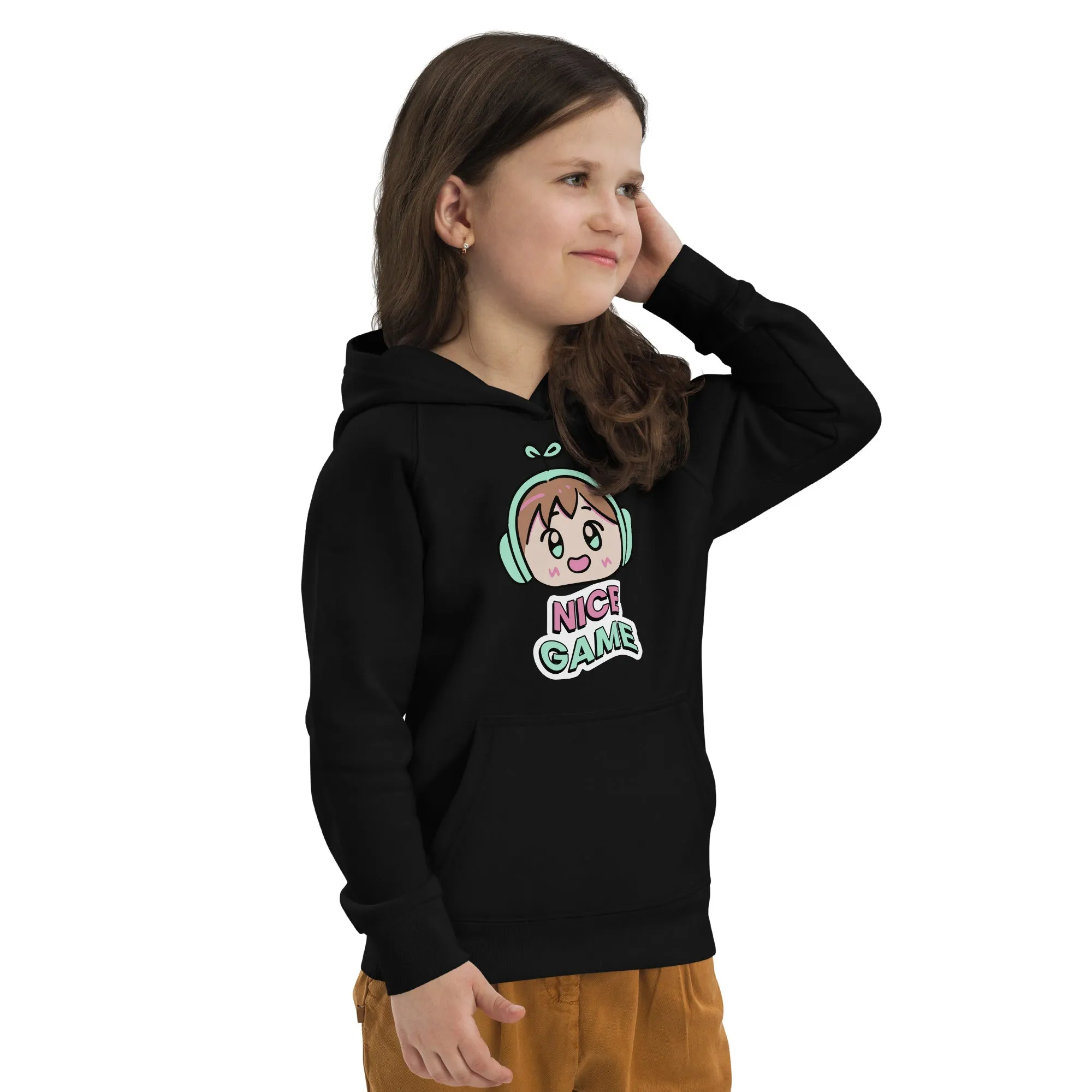 Nice Game - Kids eco hoodie