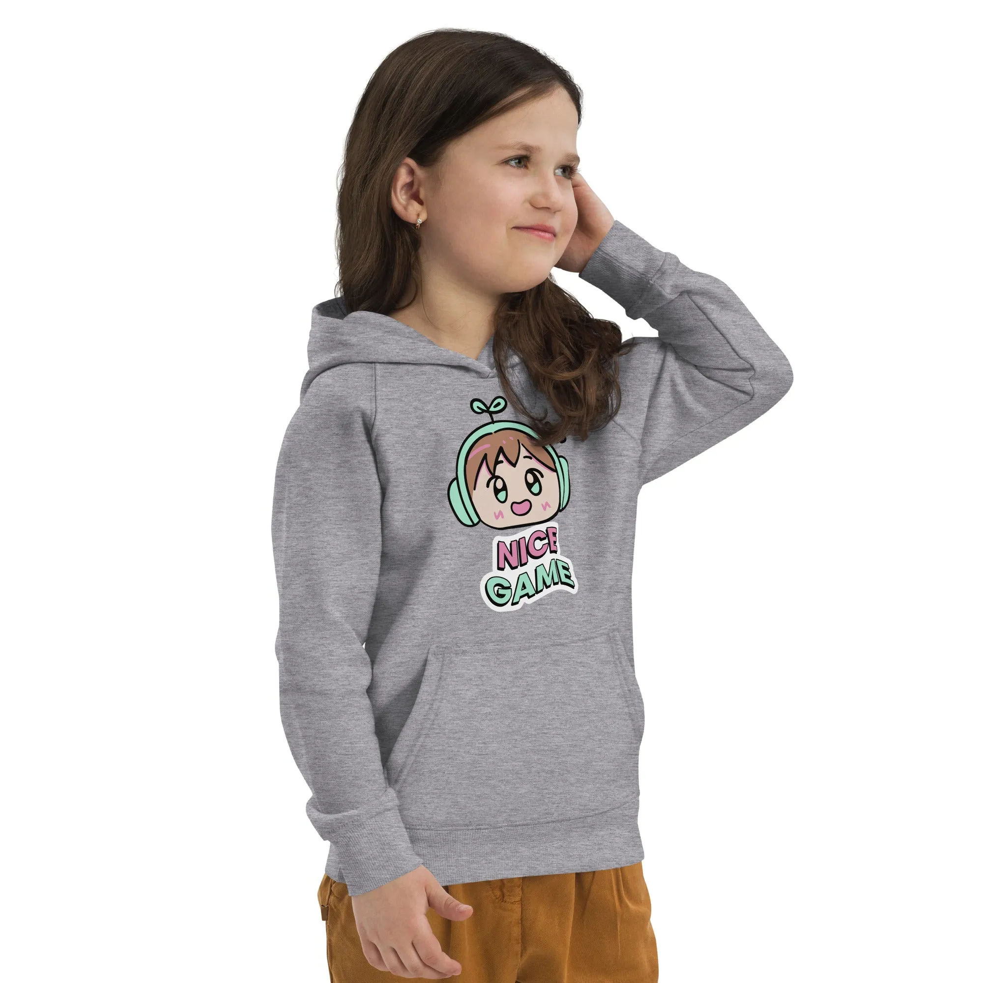 Nice Game - Kids eco hoodie