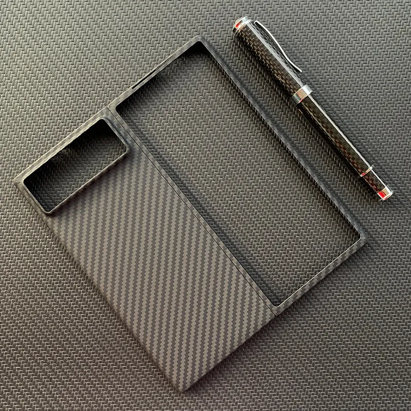 Oatsbasf Luxury Pure Carbon Fiber Case for Xiaomi Mix Foldable Phones