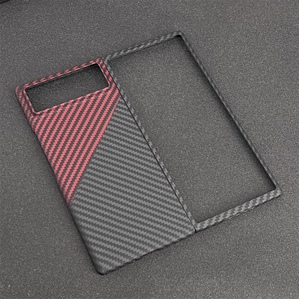 Oatsbasf Luxury Pure Carbon Fiber Case for Xiaomi Mix Foldable Phones