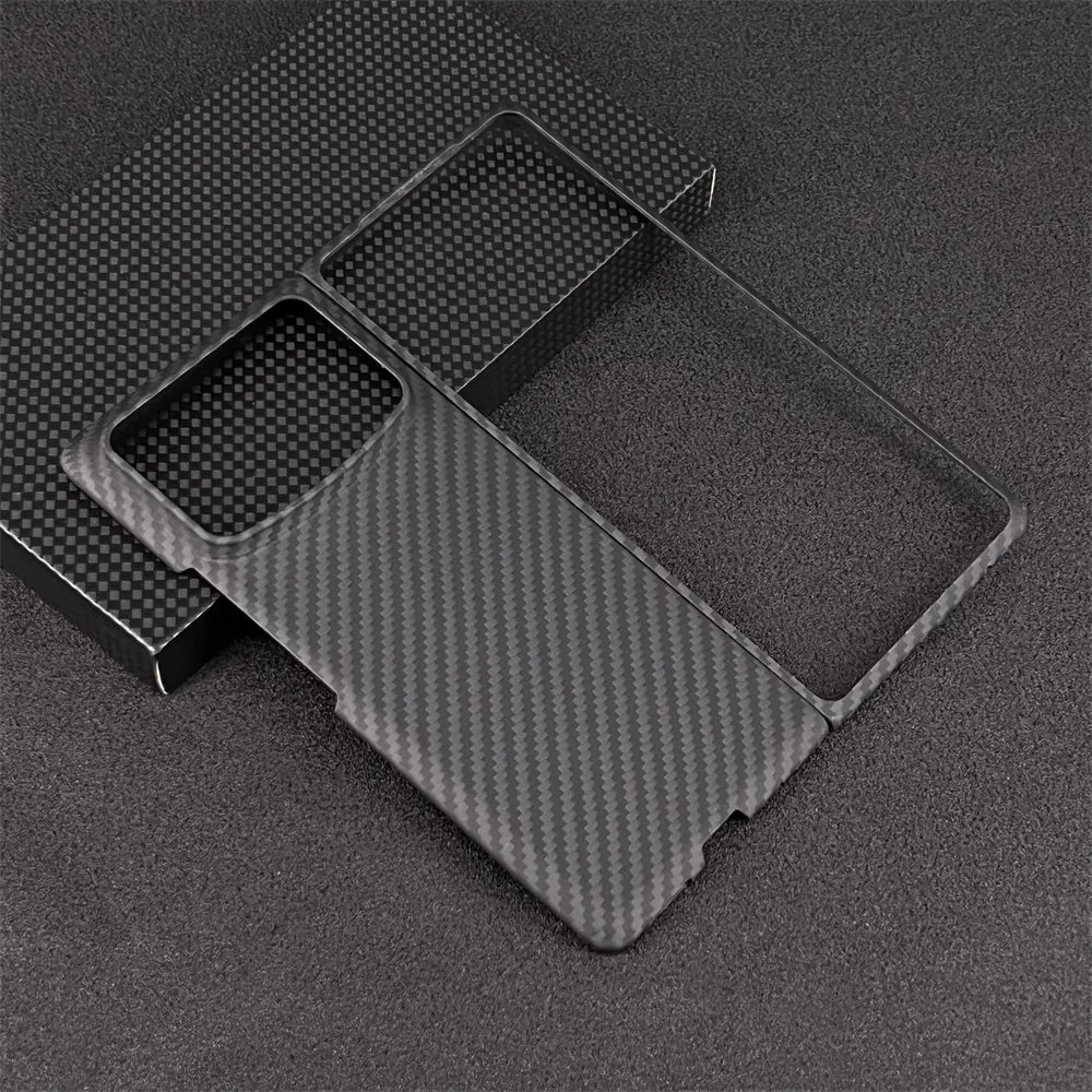 Oatsbasf Luxury Pure Carbon Fiber Case for Xiaomi Mix Foldable Phones