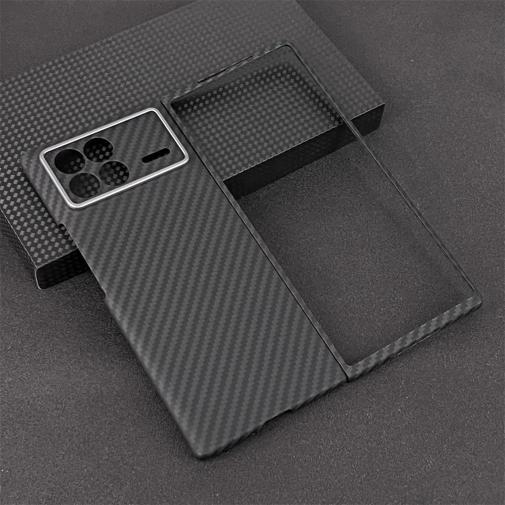 Oatsbasf Luxury Pure Carbon Fiber Case for Xiaomi Mix Foldable Phones