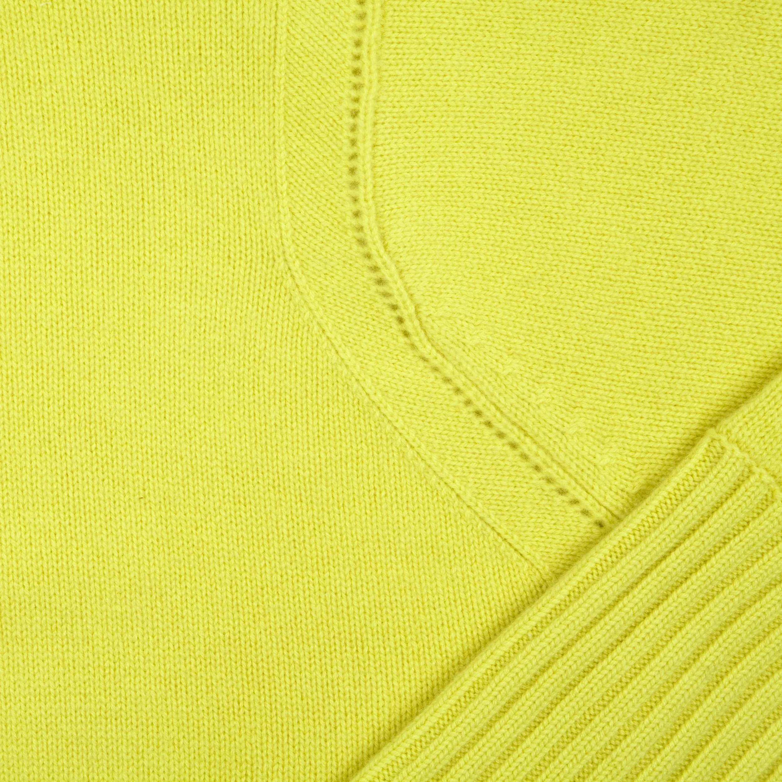 Pointelle Detail Turtle Neck Cashmere Sweater