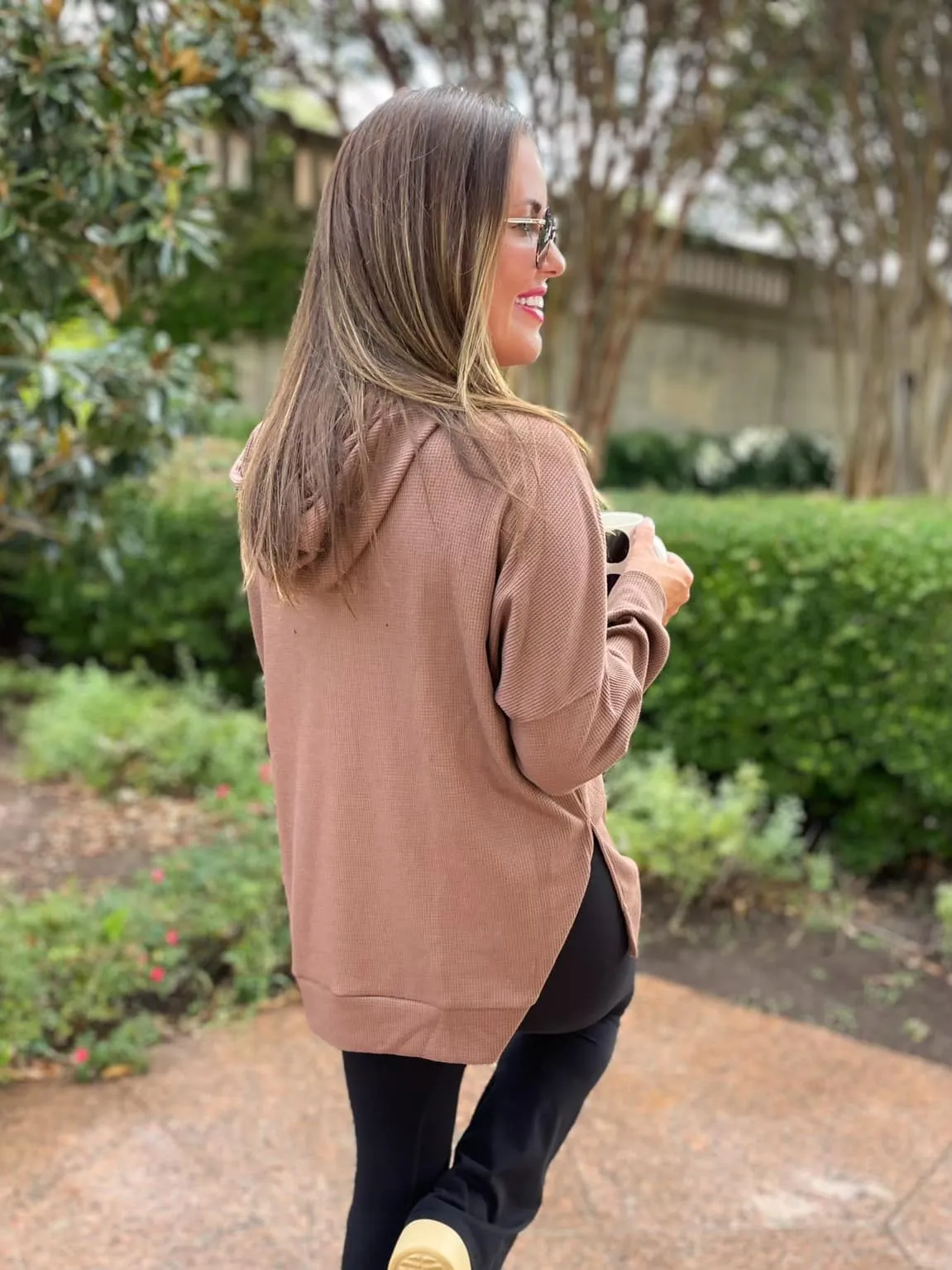 PREORDER: Best Selling Touch Of Fall Thermal Hoodie in Five Colors