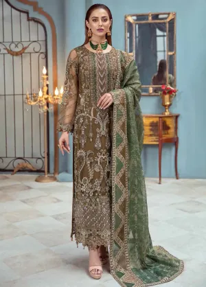 Ramsha Unstitched 3 Piece Luxury Wedding Vol-01 Collection'2022-H-106