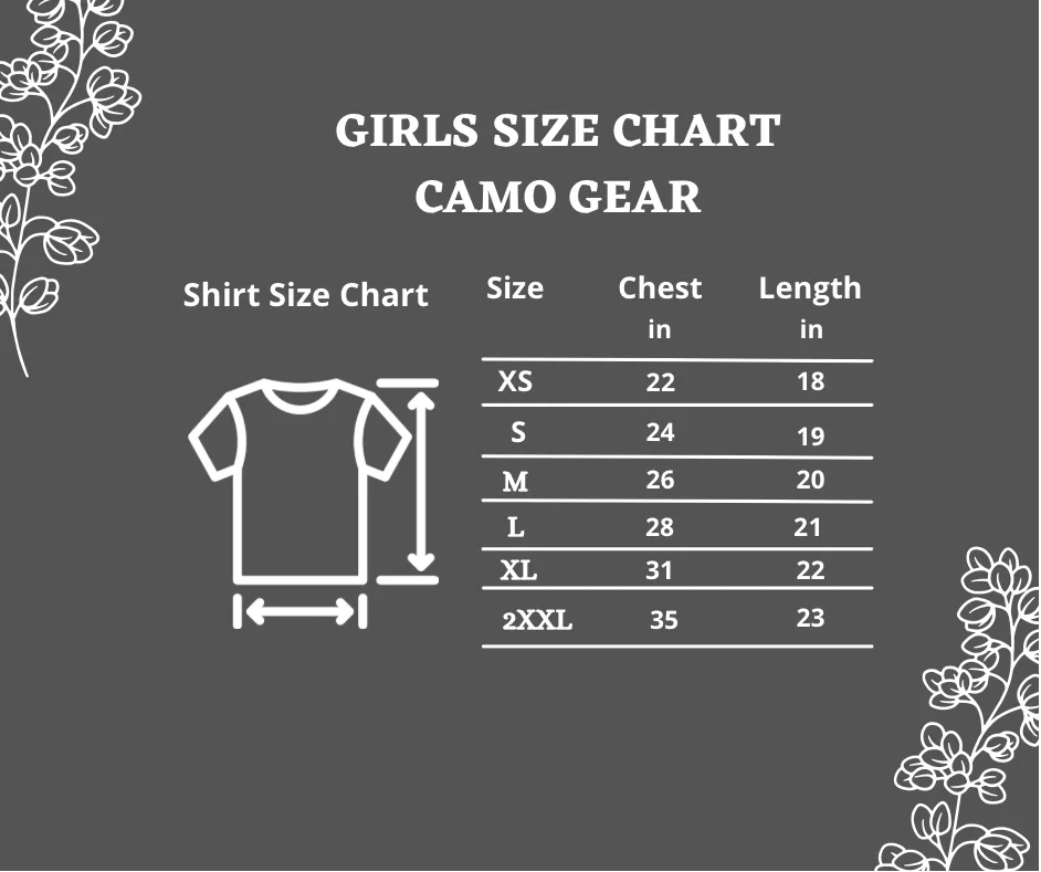 Sapelo Shirt - Girls' Long-Sleeve Camo Shirt