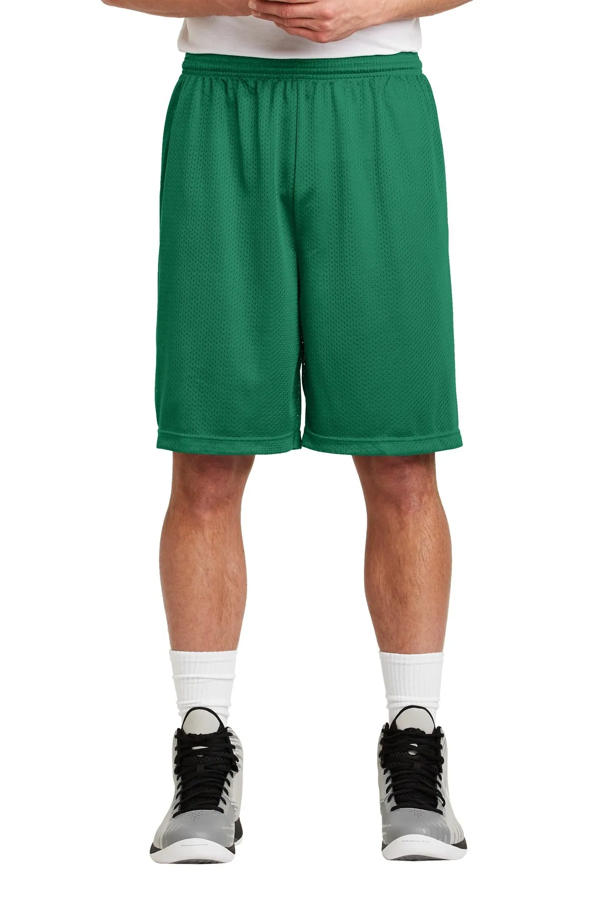 Sport-Tek Long PosiCharge Classic Mesh Short. ST515