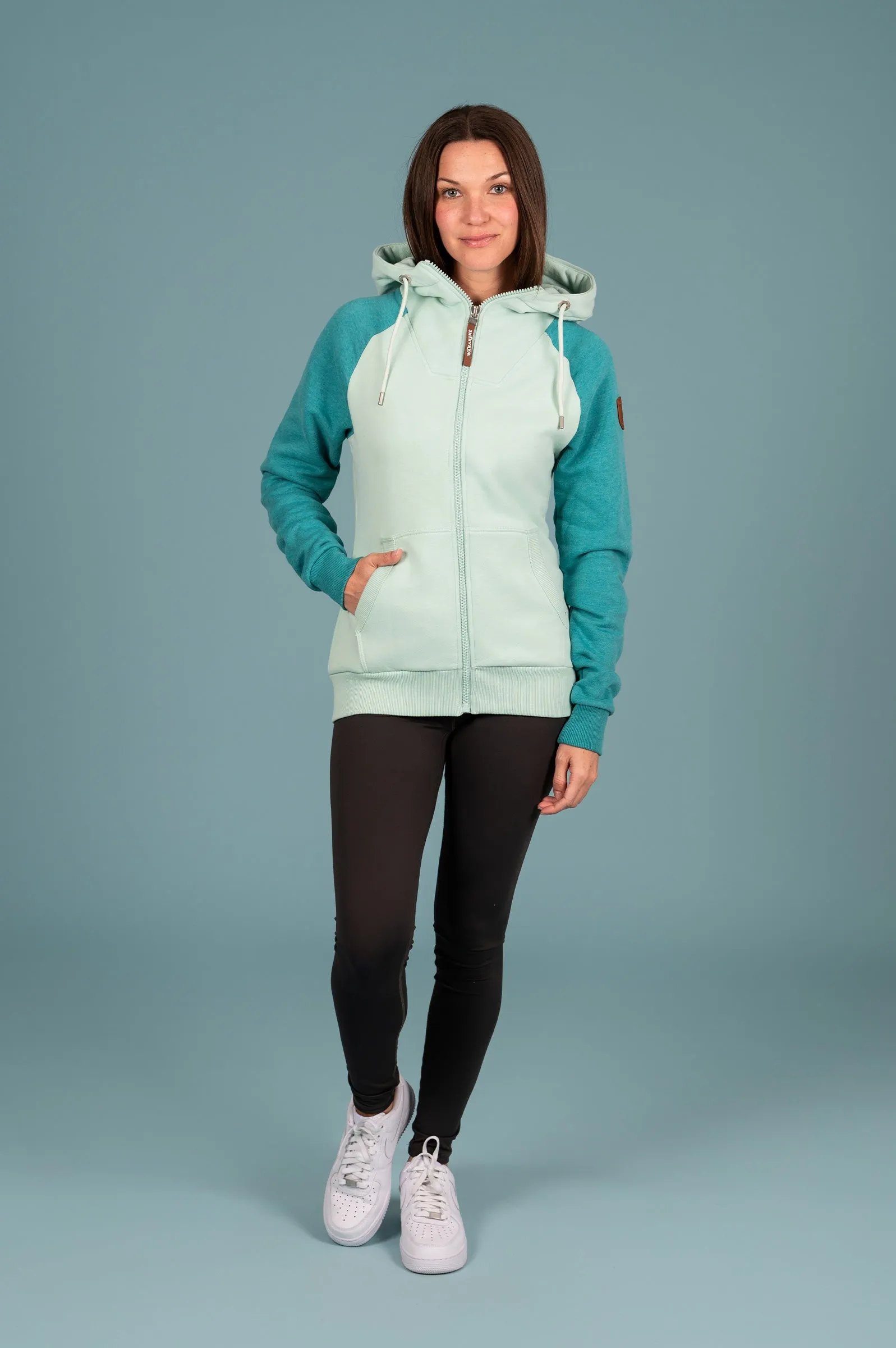 Tori Full-Zip Hoodie Lake Lichen