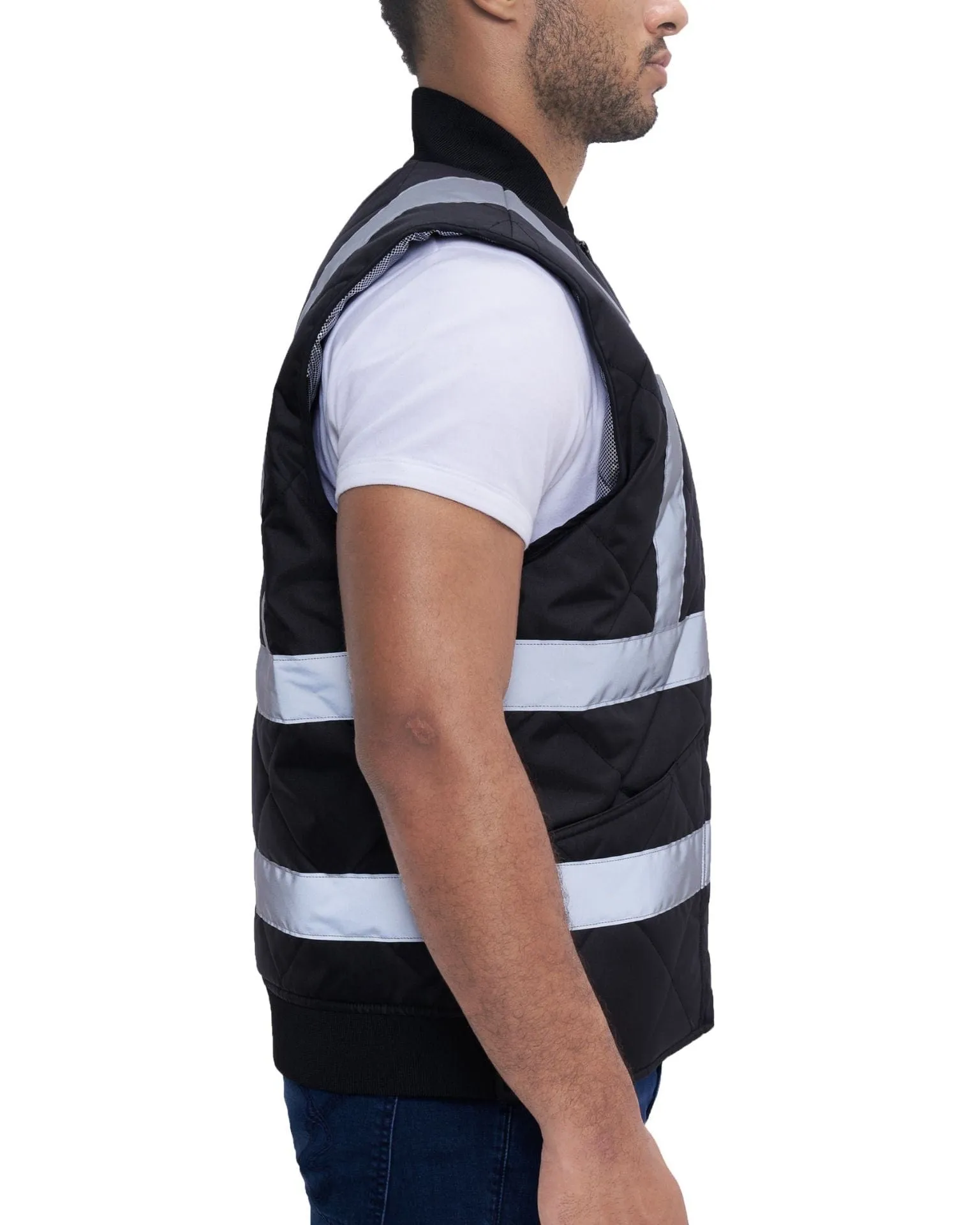 UPA919 Enhanced Vis WarmUP Insulated Safety Vest