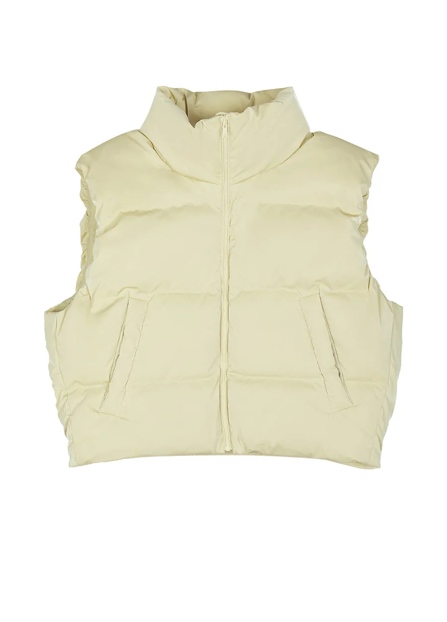 Vest / JNBY Relaxed Cropped Down Vest