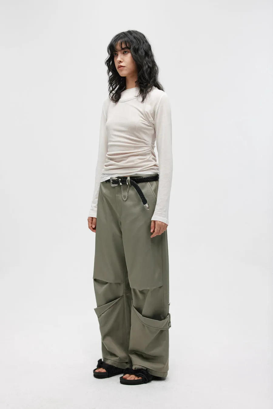 Waterproof A-Line Straight Work Pants