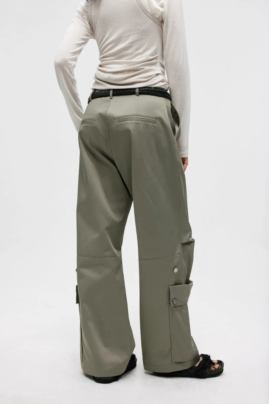 Waterproof A-Line Straight Work Pants