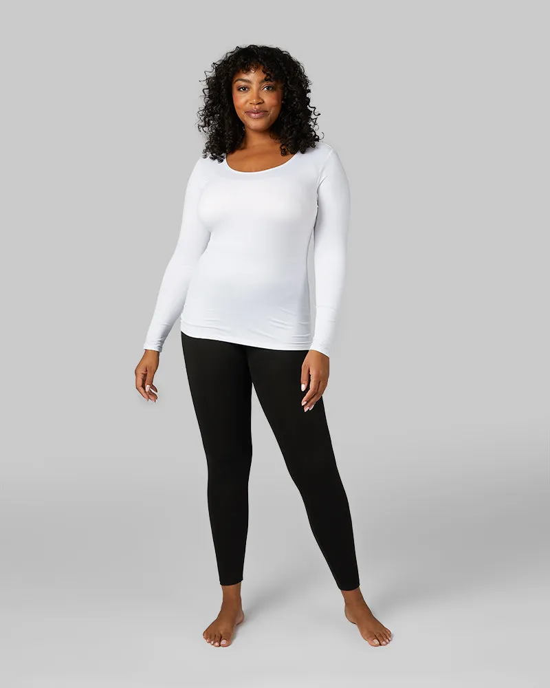 WOMEN'S LIGHTWEIGHT BASELAYER SCOOP TOP