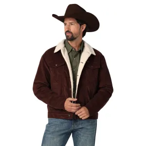 Wrangler | Corduroy Sherpa Lined Potting Soil Brown Jacket